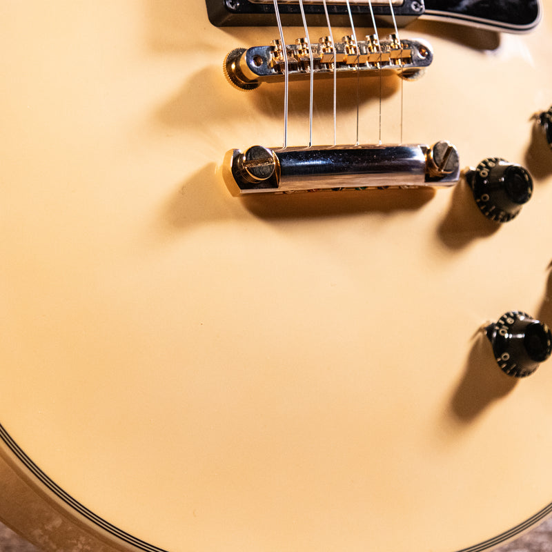 2022 Gibson Custom Shop Made 2 Measure '57 Les Paul Custom, Aged White w/OHSC - Used