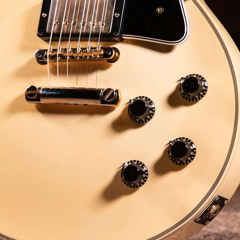 2022 Gibson Custom Shop Made 2 Measure '57 Les Paul Custom, Aged White w/OHSC - Used