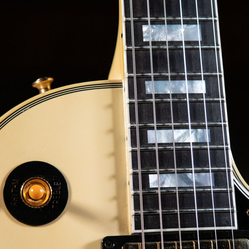2022 Gibson Custom Shop Made 2 Measure '57 Les Paul Custom, Aged White w/OHSC - Used