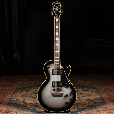 2015 Epiphone Les Paul Custom Pro Electric Guitar, Silverburst - Used