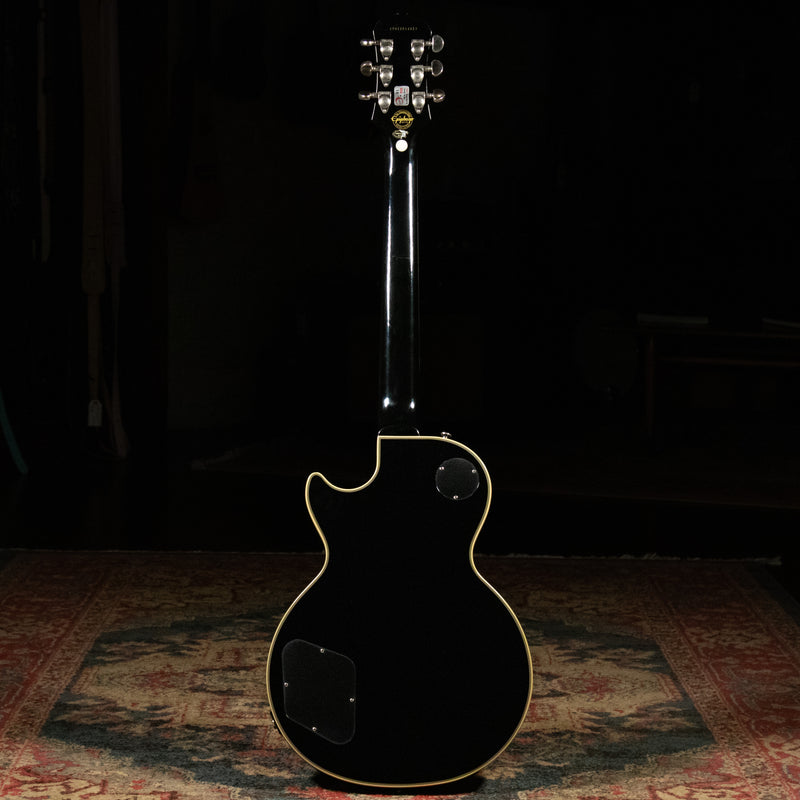 2015 Epiphone Les Paul Custom Pro Electric Guitar, Silverburst - Used