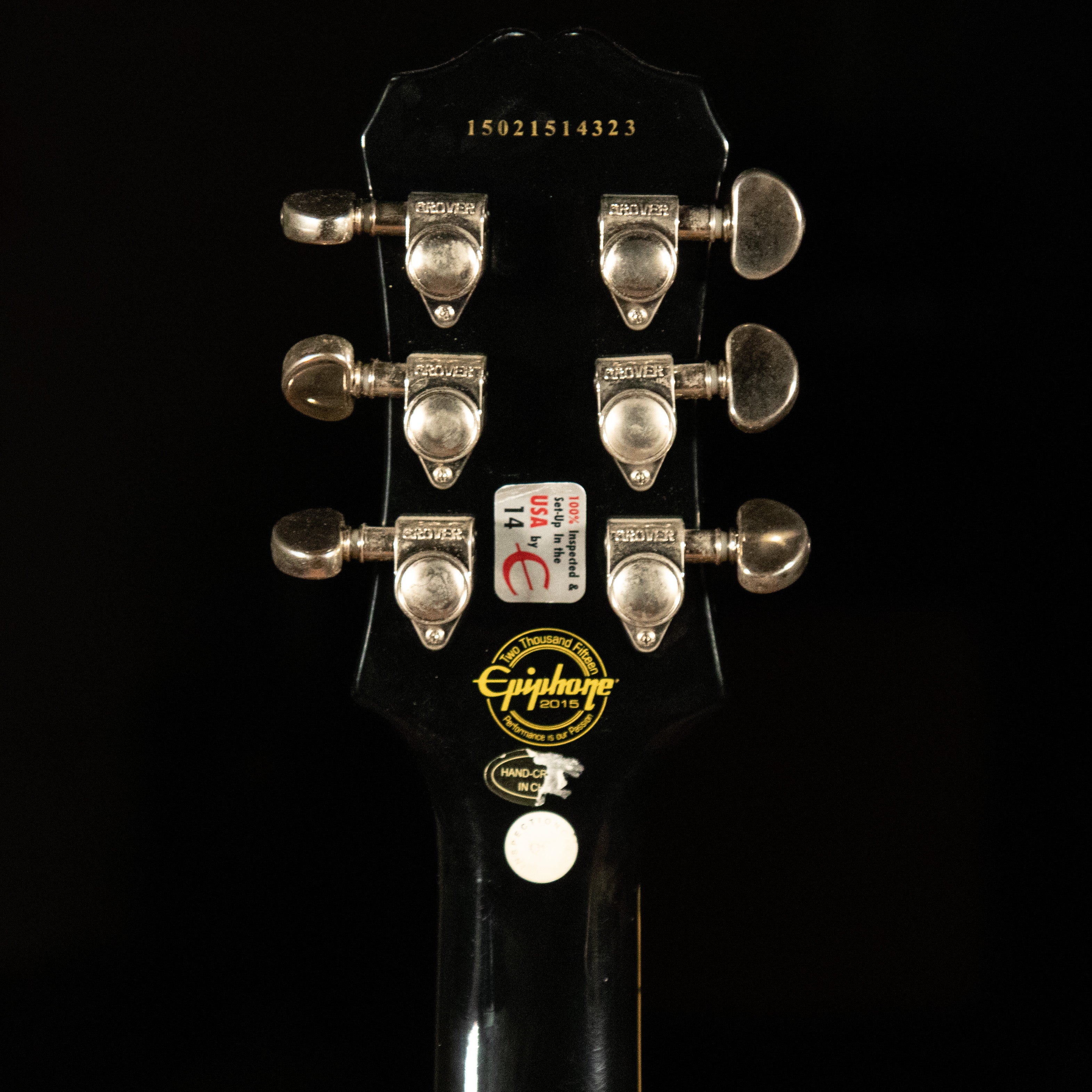2015 Epiphone Les Paul Custom Pro Electric Guitar, Silverburst