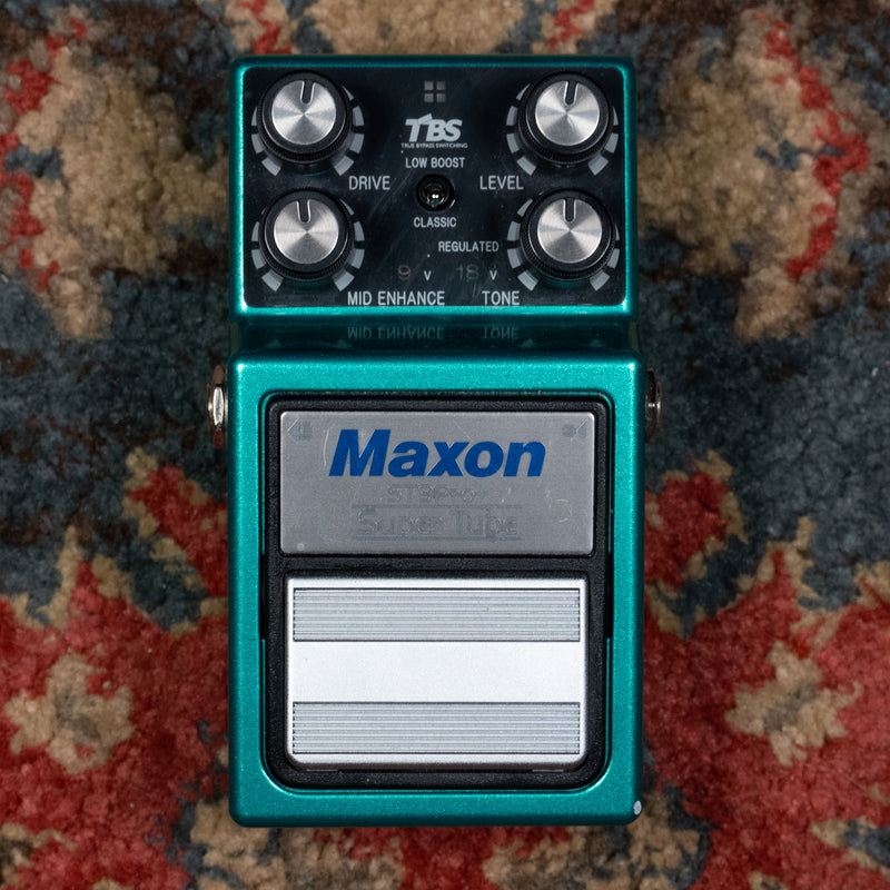 Maxon ST9Pro+ Super Tube Pro Plus Overdrive Effect Pedal - Used