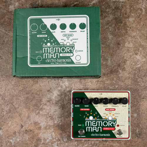 Electro Harmonix Deluxe Memory Man 550-TT Delay w/Box - Used