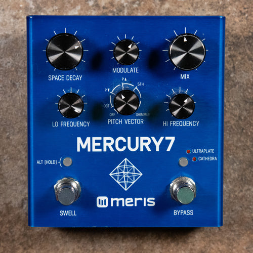 Meris Mercury 7 Reverb Effect Pedal w/Box - Used