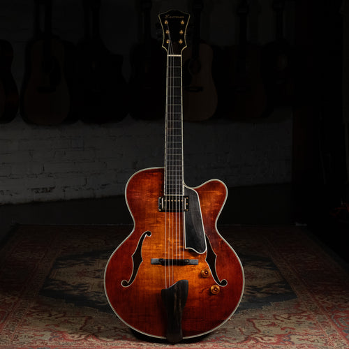 2014 Eastman AR803CE Archtop Electric Guitar, Darkburst w/Soft Case - Used