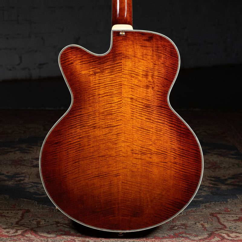2014 Eastman AR803CE Archtop Electric Guitar, Darkburst w/Soft Case - Used