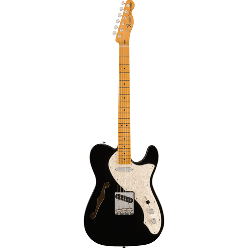 2023 Fender Vintera II '60s Telecaster Thinline Electric Guitar, Black w/OGB - Used