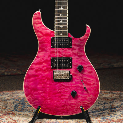 2024 PRS SE Custom 24 Quilt Package Electric Guitar, Violet - Used