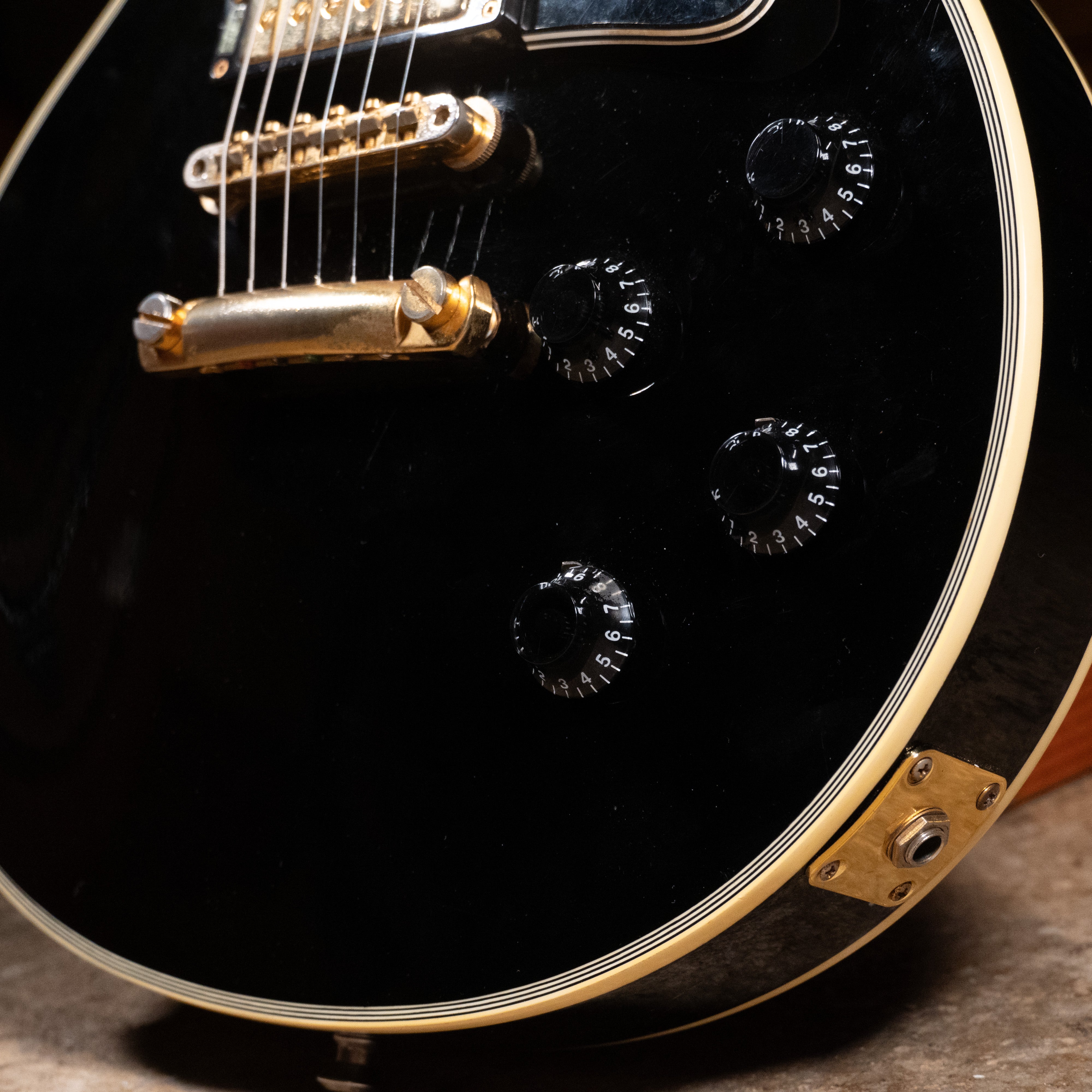 Burny RLC-70 Electric Guitar, Ebony - Used – Russo Music