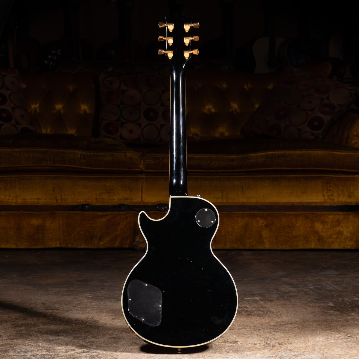 Burny RLC-70 Electric Guitar, Ebony - Used