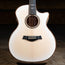 2023 Taylor C14ce Custom Lutz Acoustic Guitar, Lutz Spruce Top, White Pearl Burst w/OHSC - Used