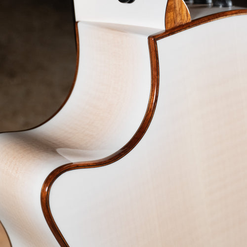 2023 Taylor C14ce Custom Lutz Acoustic Guitar, Lutz Spruce Top, White Pearl Burst w/OHSC - Used