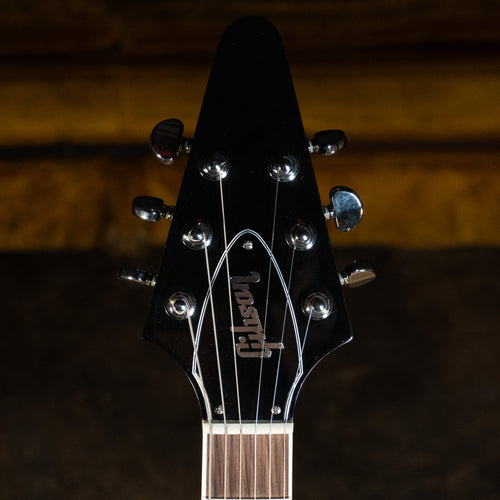 2021 Gibson ‘70s Flying V Electric Guitar, Mirror Pickguard, Ebony w/OHSC - Used