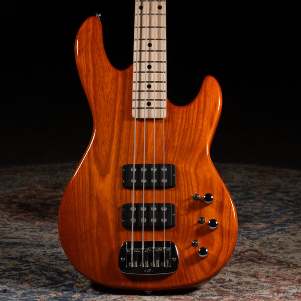 G&L L2000 Tribute 4-String Electric Bass Guitar, Clear