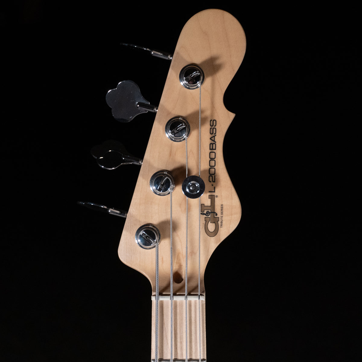 G&L L2000 Tribute 4-String Electric Bass Guitar, Clear Orange w/HSC - Used