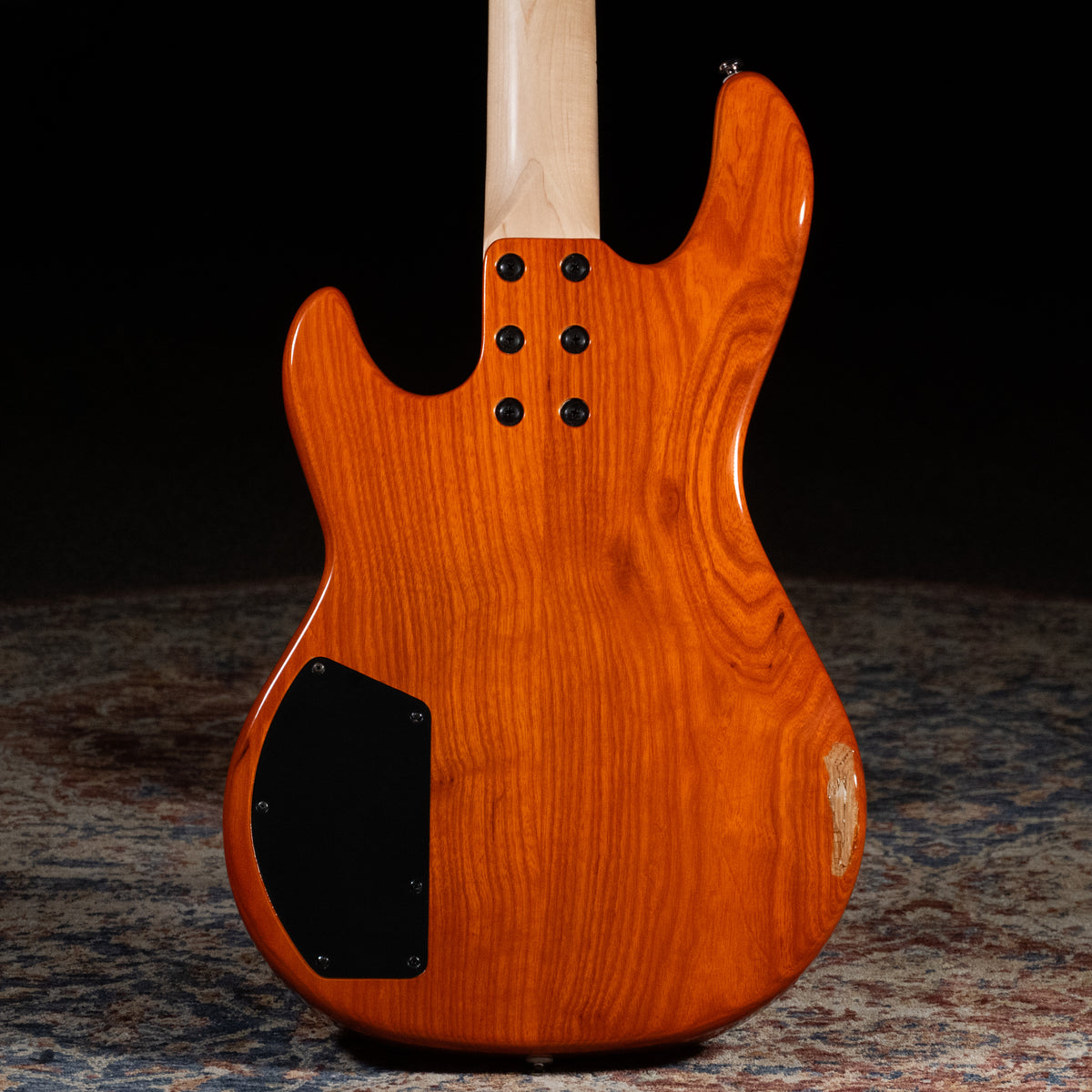 G&L L2000 Tribute 4-String Electric Bass Guitar, Clear Orange w/HSC - Used