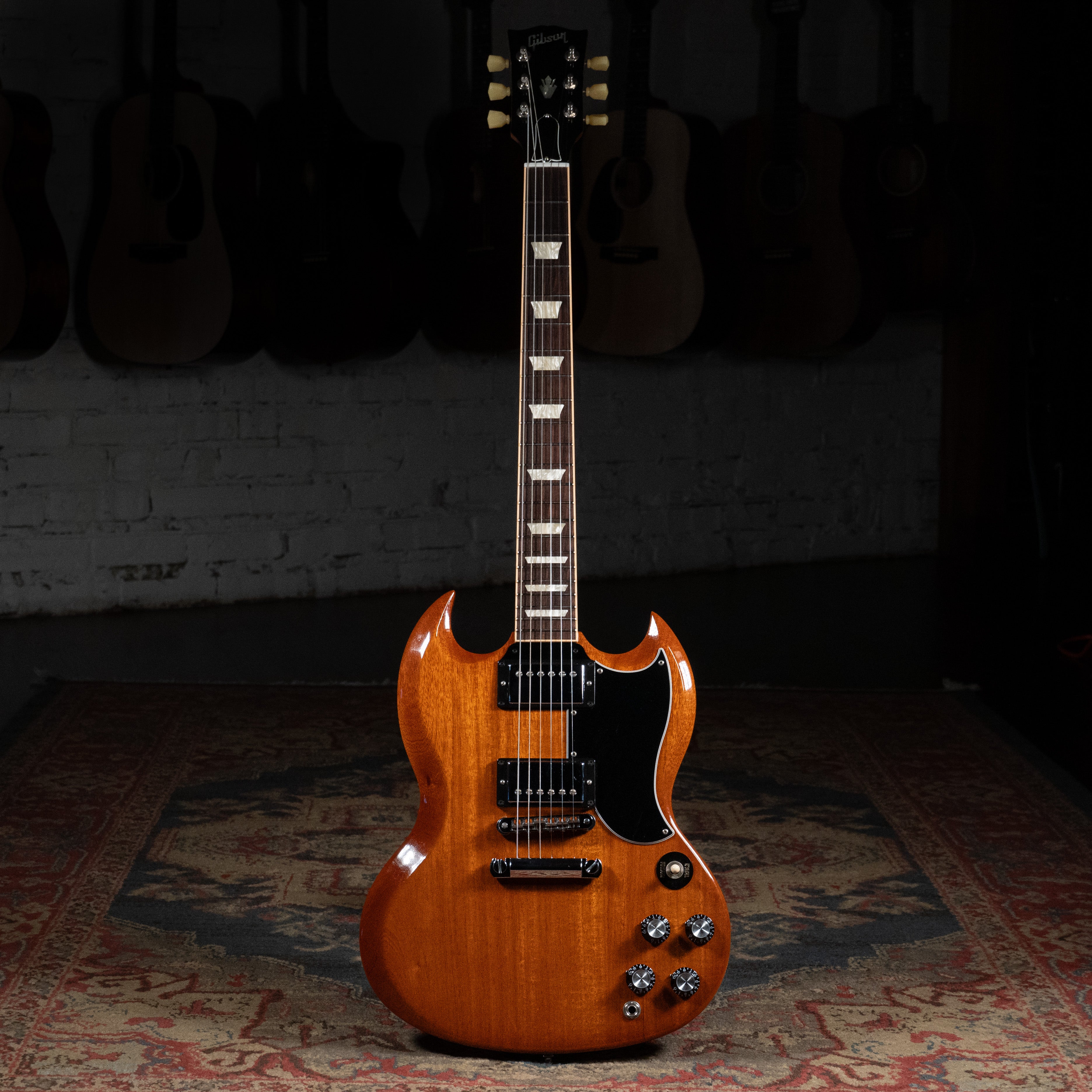 2013 Gibson SG Standard Electric Guitar, Natural Burst w/OHSC
