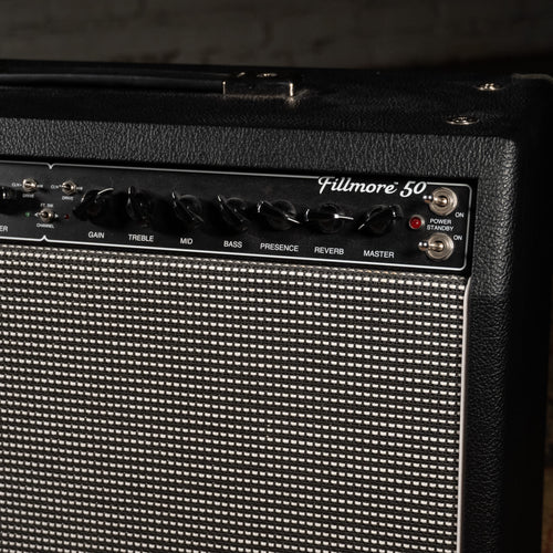 Mesa Boogie Fillmore 50W Combo Guitar Amplifier w/Cover & Footswitch - Used