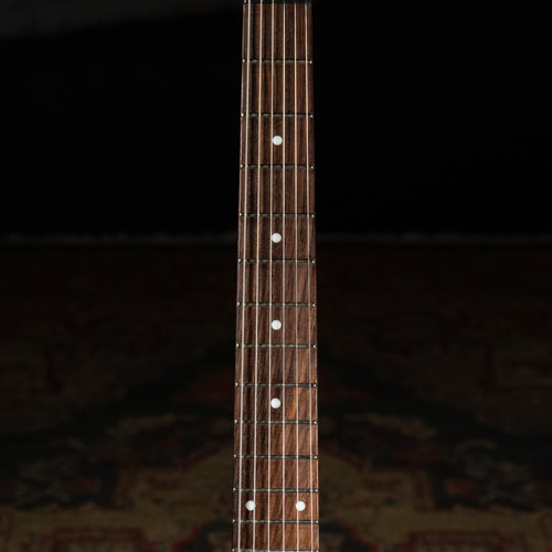 2010 Fender JA-90 Jim Adkins Telecaster Thinline Electric Guitar, Ebony Transparent - Used