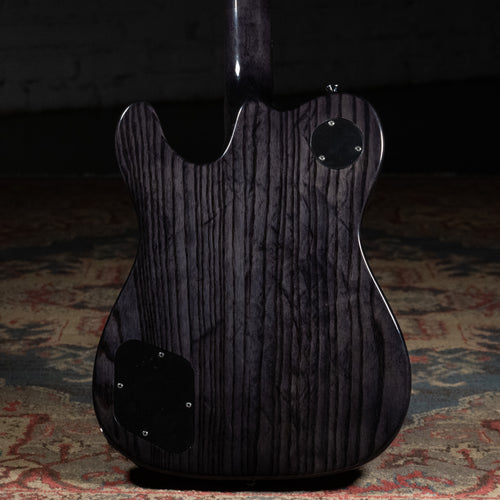 2010 Fender JA-90 Jim Adkins Telecaster Thinline Electric Guitar, Ebony Transparent - Used