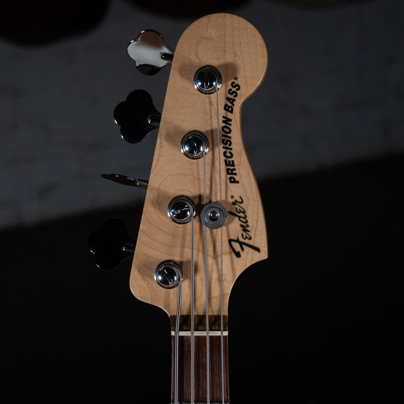 2011 Fender American Special Precision Bass Guitar, Olympic White w/HSC - Used