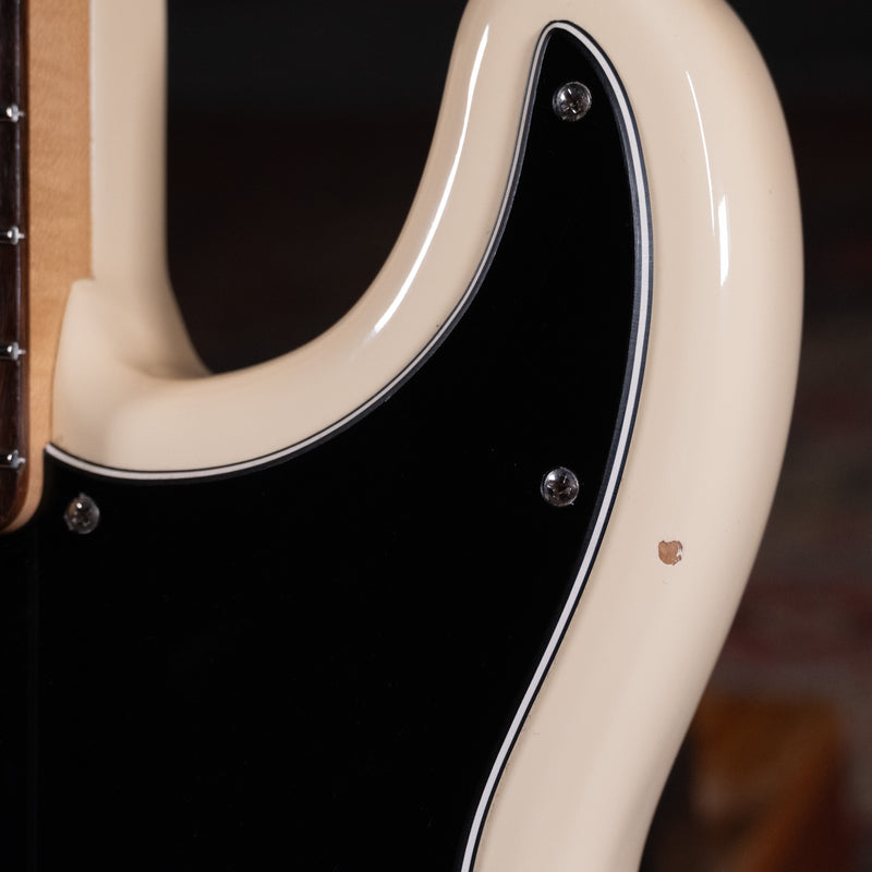 2011 Fender American Special Precision Bass Guitar, Olympic White w/HSC - Used