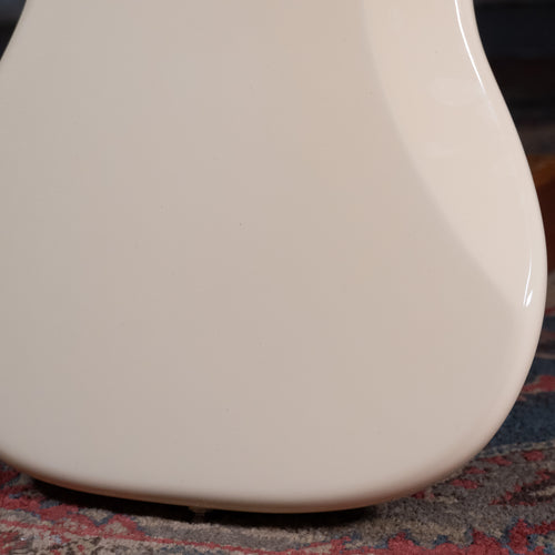 2011 Fender American Special Precision Bass Guitar, Olympic White w/HSC - Used