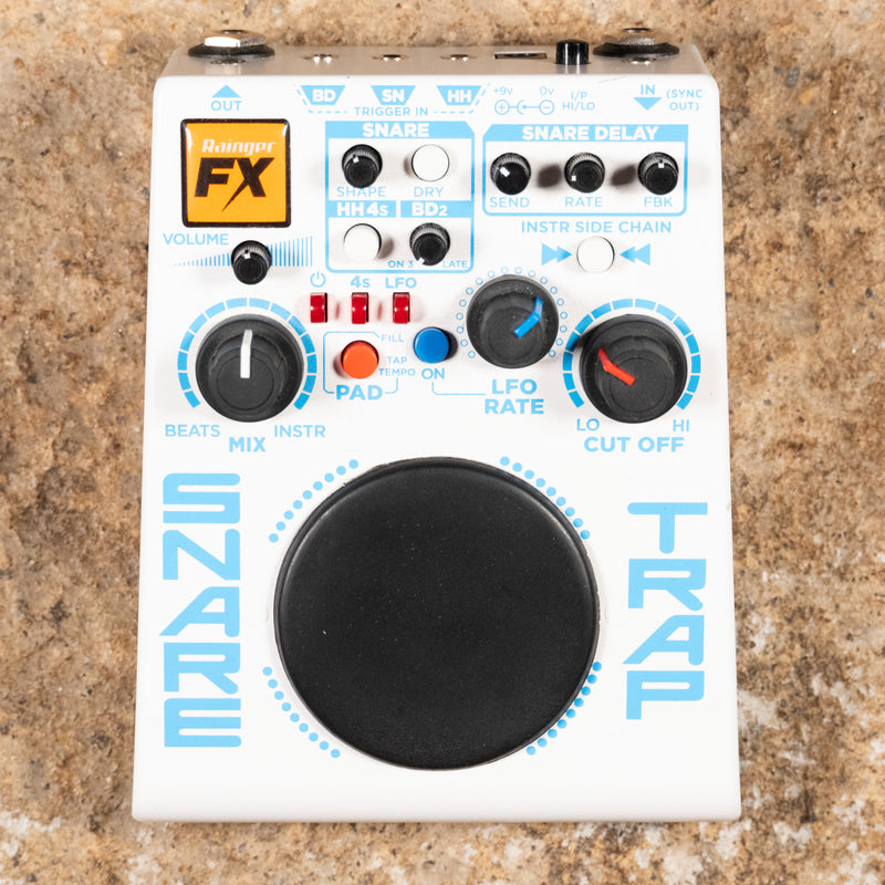 Rainger FX Snare Trap Rhythm and Effects Pedal - Used