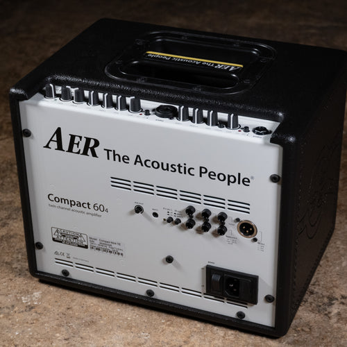 AER Compact 60/4 Tommy Emmanuel Twin Channel Acoustic Combo Amplifier w/OGB - Used