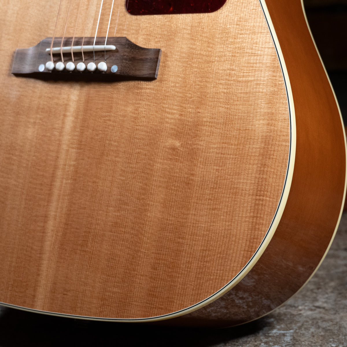 2020 Epiphone USA Texan Acoustic-Electric Guitar, Natural w/OHSC - Used