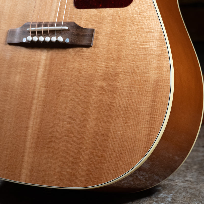 2020 Epiphone USA Texan Acoustic-Electric Guitar, Natural w/OHSC - Used