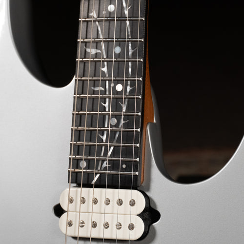 Ibanez TOD10 Tim Henson Signature Electric Guitar, Classic Silver w/GB - Used