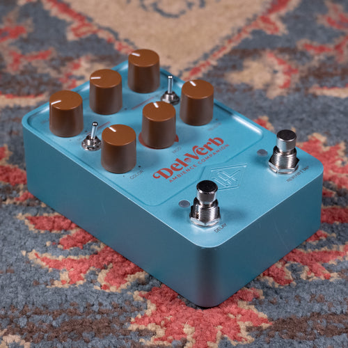 Universal Audio Del-Verb Ambience Companion Reverb Effect Pedal w/Box - Used