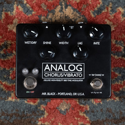 Mr. Black Analog Chorus/Vibrato Deluxe Effect Pedal - Used