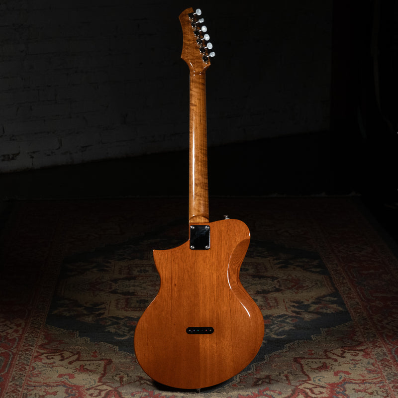 2023 Kauer Korona Electric Guitar, Stapletop P90s, Lemonburst w/OGB