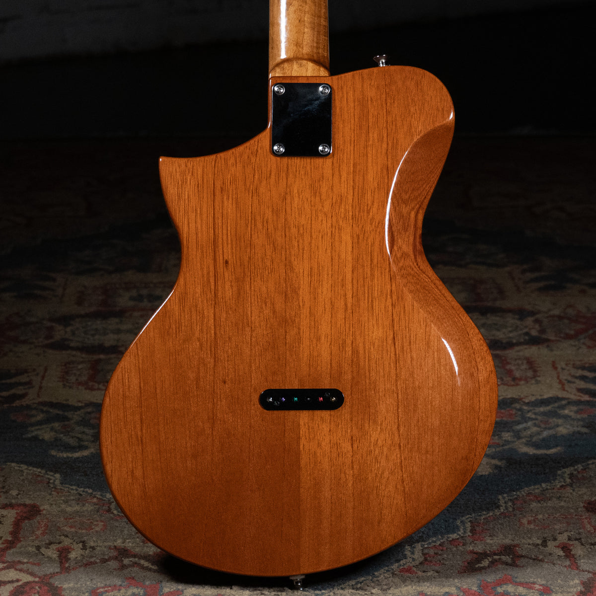 2023 Kauer Korona Electric Guitar, Stapletop P90s, Lemonburst w/OGB