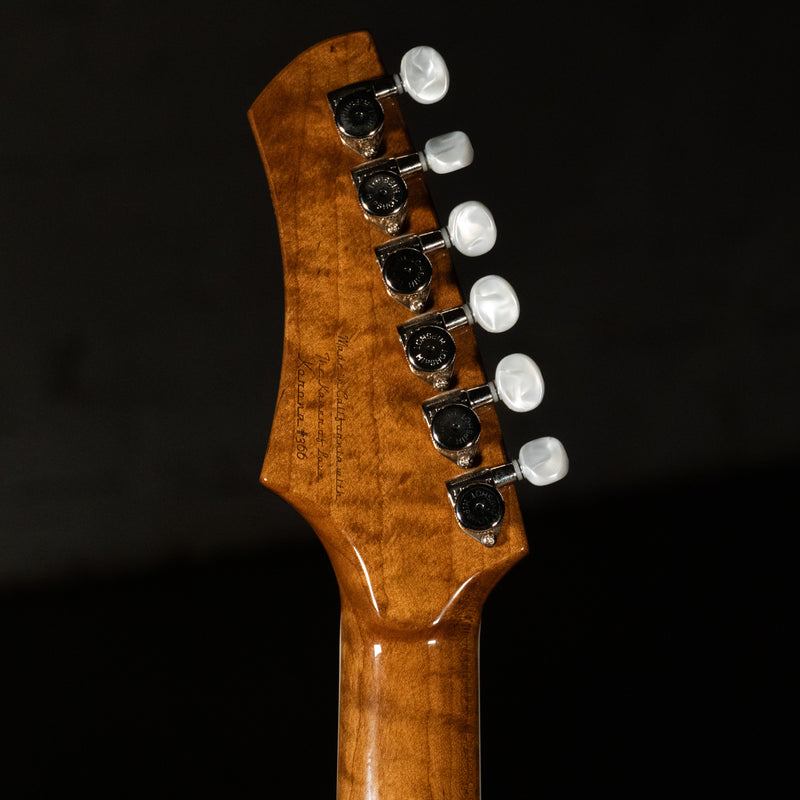 2023 Kauer Korona Electric Guitar, Stapletop P90s, Lemonburst w/OGB