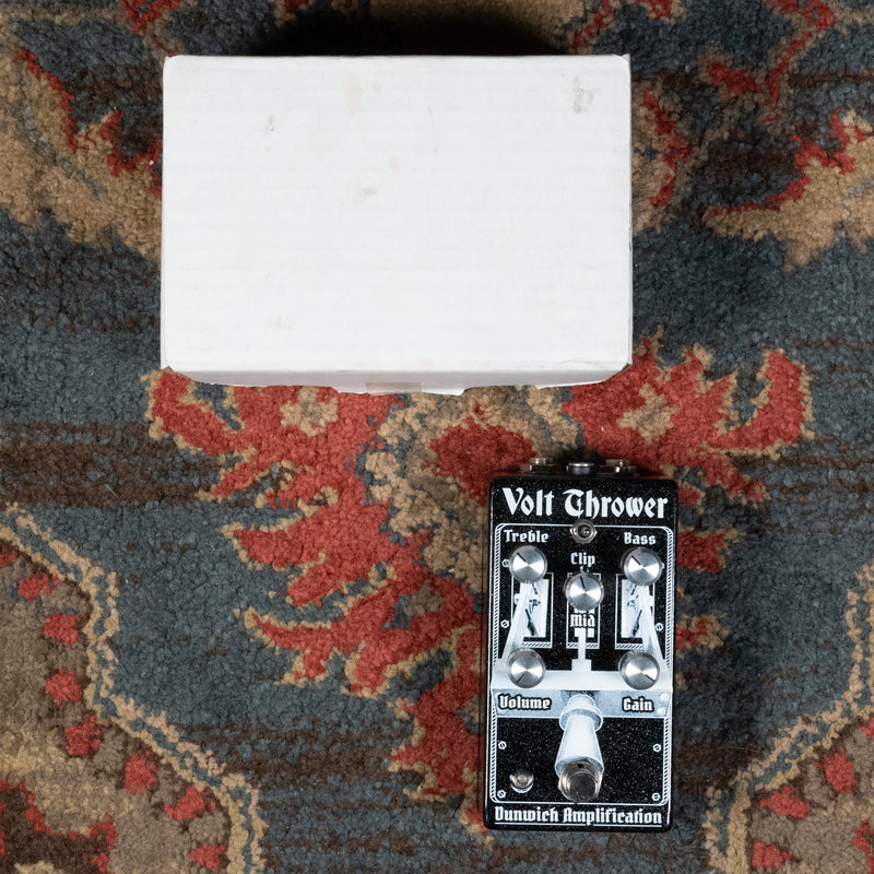 volt thrower pedal Dunwich Amplification Limited Volt Thrower 125B Distortion Effect Pedal w/Box