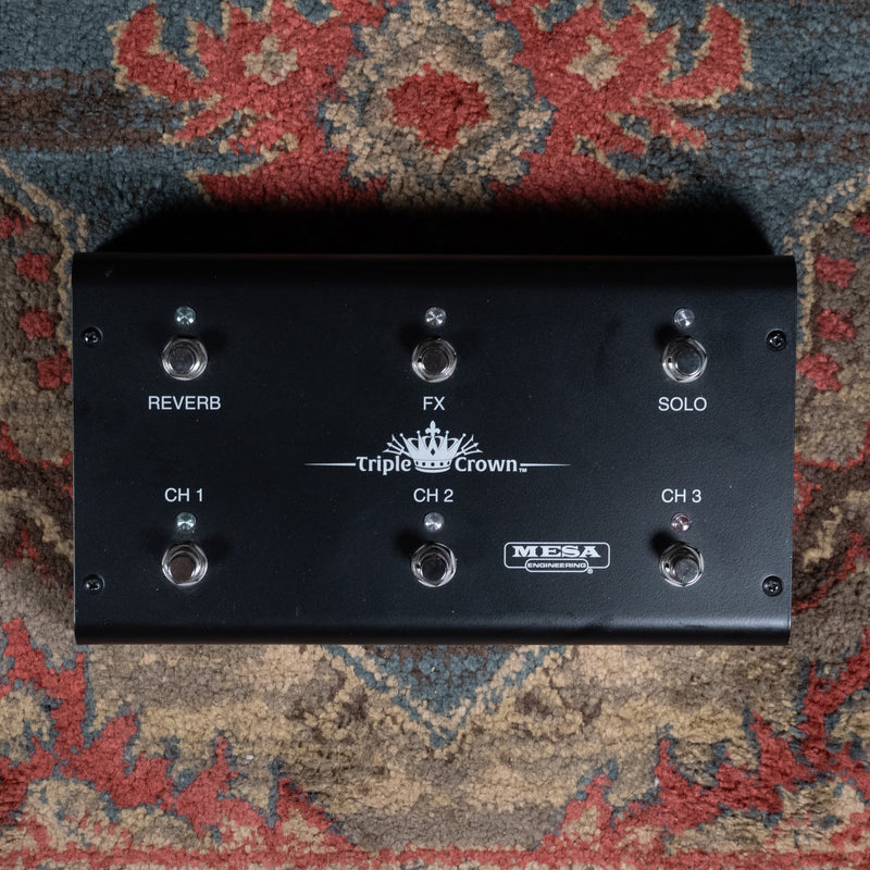 2020 Mesa Boogie Triple Crown 50 1x12” Combo Guitar Amplifier w/Foot Switch - Used