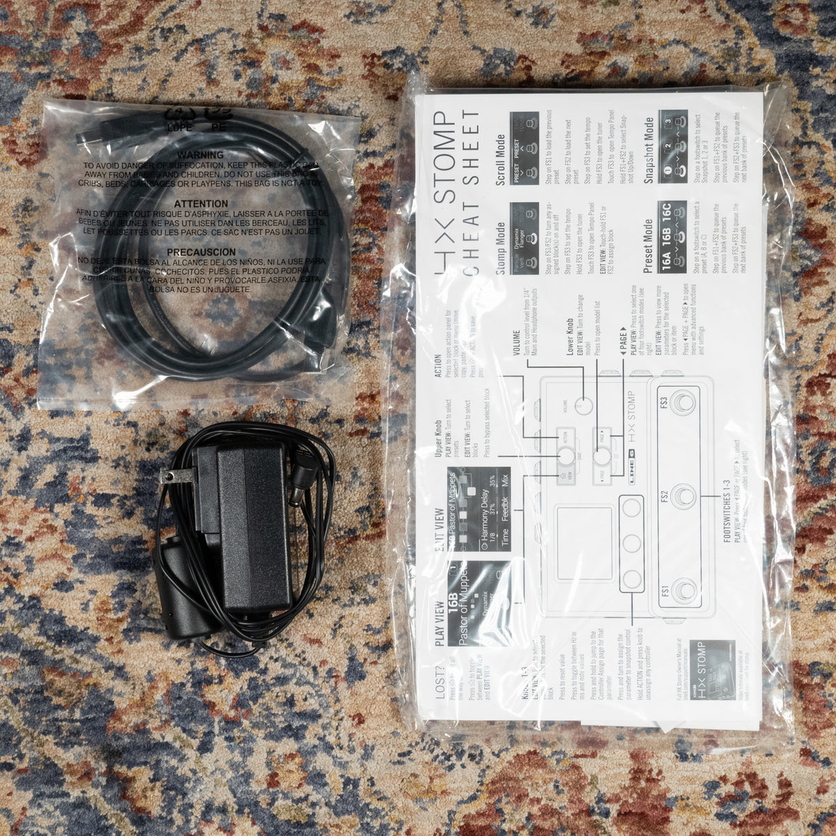Line 6 HX Stomp Multi-Effect Pedal w/Original Box - Used