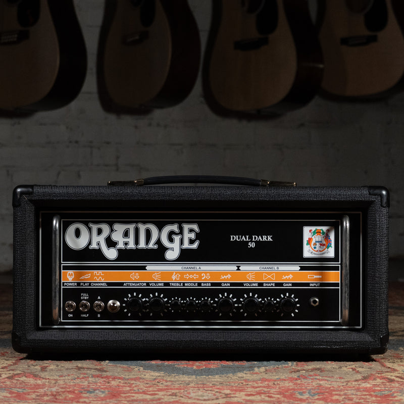 Orange Dual Dark 50W Guitar Amplifier Head - Used