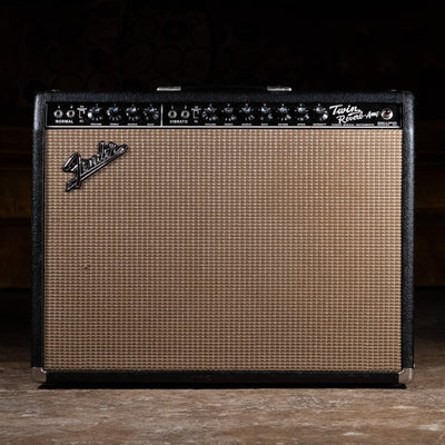 1965 Fender Twin Reverb Tube Guitar Amplifier w/Calzone Case - Used
