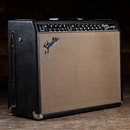 1965 Fender Twin Reverb Tube Guitar Amplifier w/Calzone Case - Used