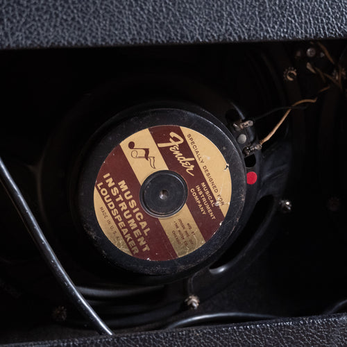 1965 Fender Twin Reverb Tube Guitar Amplifier w/Calzone Case - Used