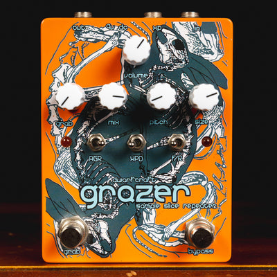 Dwarfcraft Devices Grazer Sample Slice Repeater Granular Delay Effect Pedal - Used