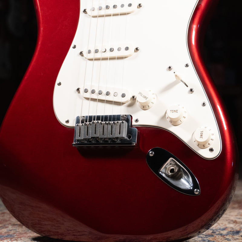 2006 Fender American Stratocaster Electric Guitar, Candy Cola w/OHSC - Used