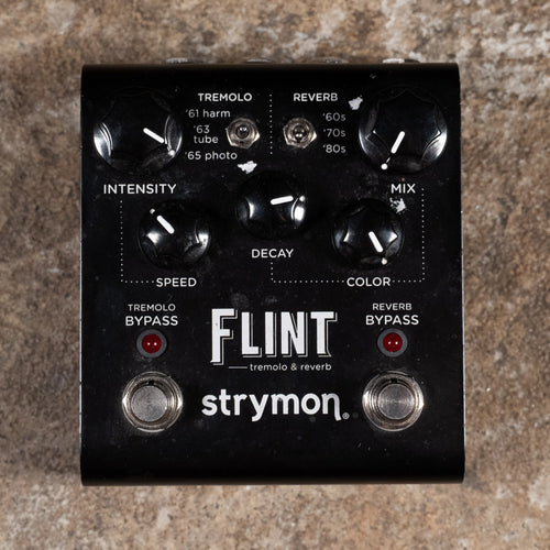 flint pedal strymon Strymon Flint V1 Reverb and Tremolo Effect Pedal