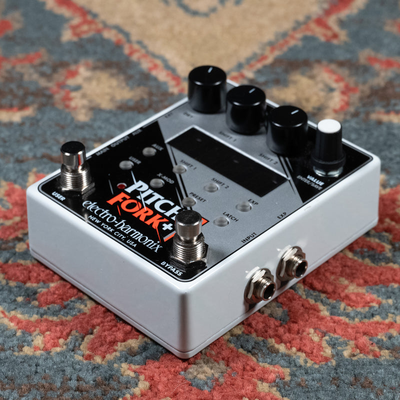 Electro Harmonix Pitch Fork Plus Polyphonic Pitch Shifter Effect Pedal w/ Box/PSU - Used
