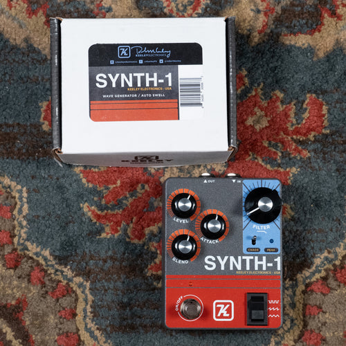 Keeley Synth-1 Reverse Attack Fuzz Generator Effect Pedal w/Box - Used